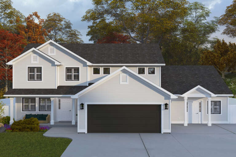 House Plan House Plan #34661 Front Elevation 
