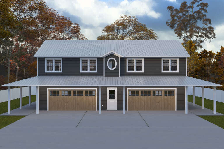 House Plan House Plan #34662 Front Elevation 