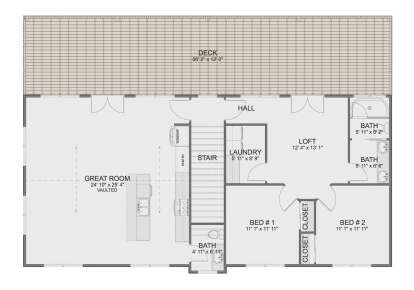 Main Floor for House Plan #2802-00464