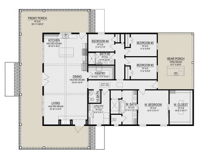 Main Floor for House Plan #2473-00013