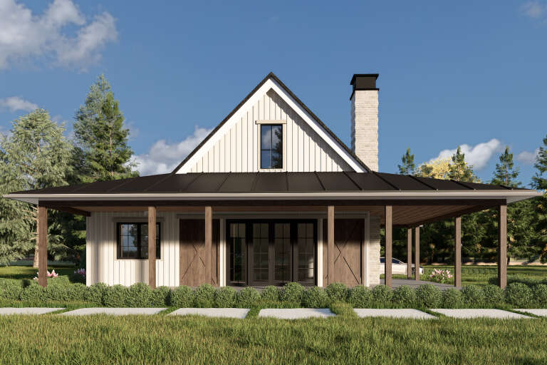 House Plan House Plan #34665 Front Elevation 