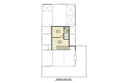 Second Floor for House Plan #2464-00214