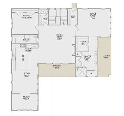 Main Floor for House Plan #8768-00160