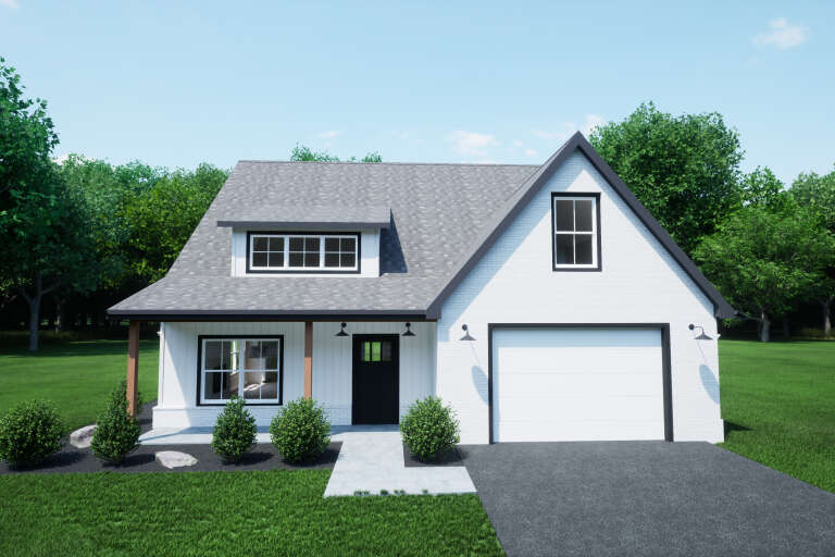 House Plan House Plan #34668 Front Elevation 