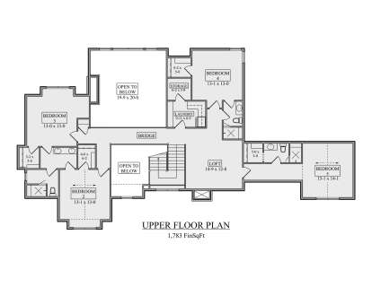 Second Floor for House Plan #5631-00294