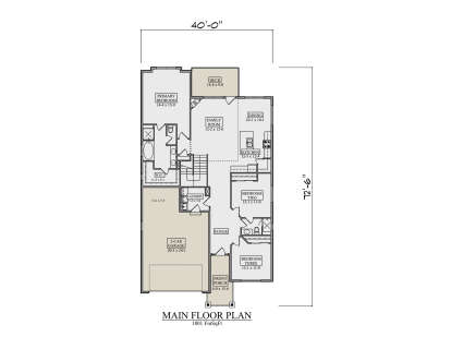 Main Floor for House Plan #5631-00295