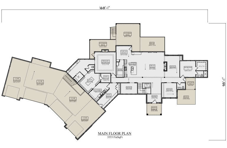 House Plan House Plan #34674 Drawing 1