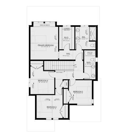 Second Floor for House Plan #8937-00116