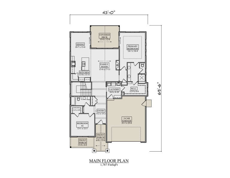 House Plan House Plan #34680 Drawing 1