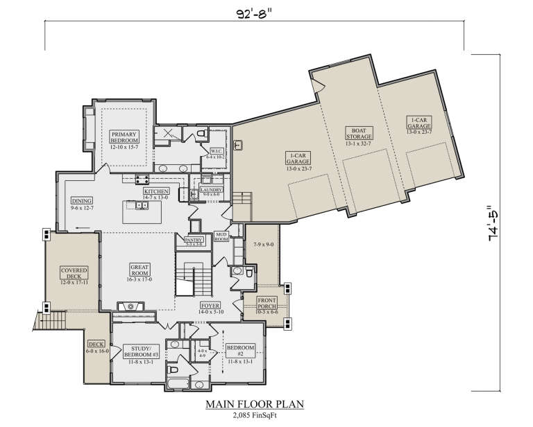 House Plan House Plan #34683 Drawing 1
