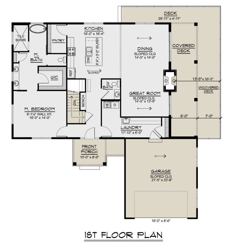 House Plan House Plan #34687 Drawing 1