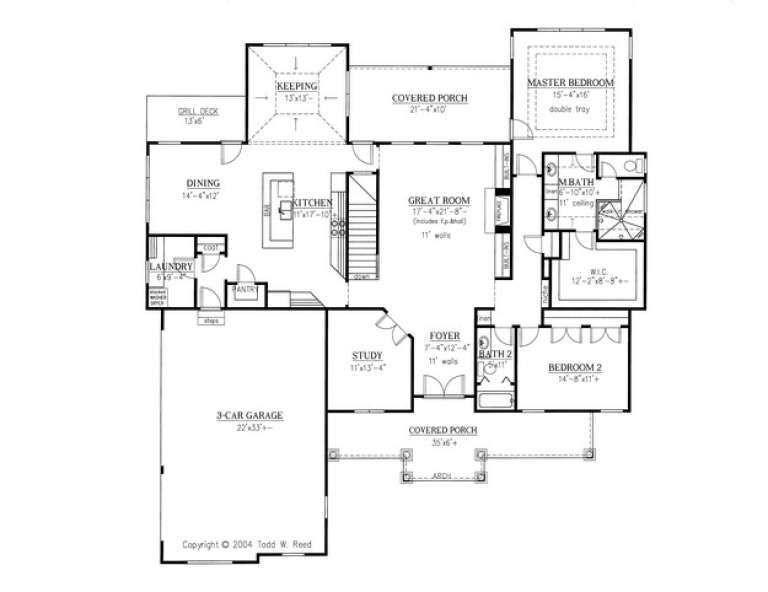 House Plan House Plan #3469 Drawing 2