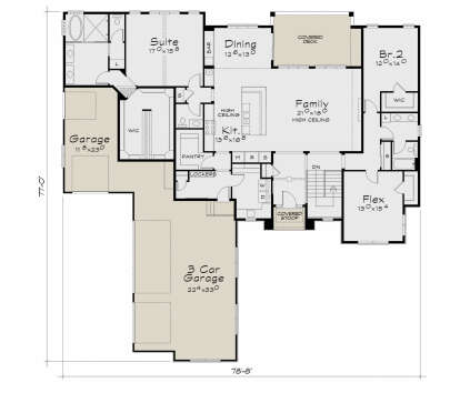 Main Floor for House Plan #402-01854