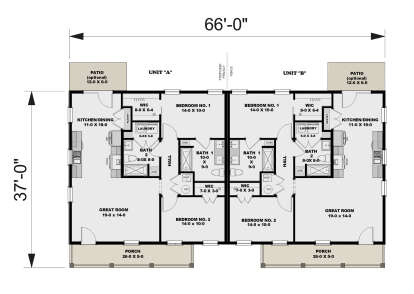 Main Floor  for House Plan #1776-00172