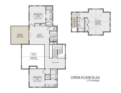 Second Floor for House Plan #5631-00304