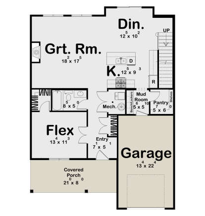 Main Floor  for House Plan #963-01219
