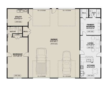 Main Floor  for House Plan #7568-00054