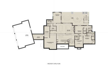Basement for House Plan #425-00064