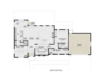 Main Floor  for House Plan #425-00065