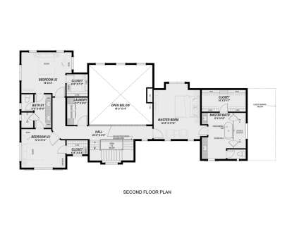 Second Floor for House Plan #425-00065