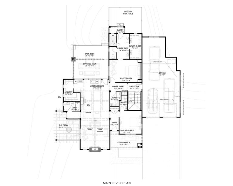 House Plan House Plan #34708 Drawing 1