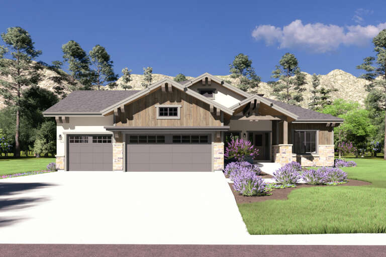 House Plan House Plan #34709 Front Elevation