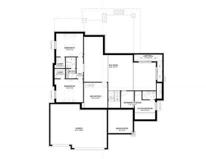 Basement for House Plan #425-00067
