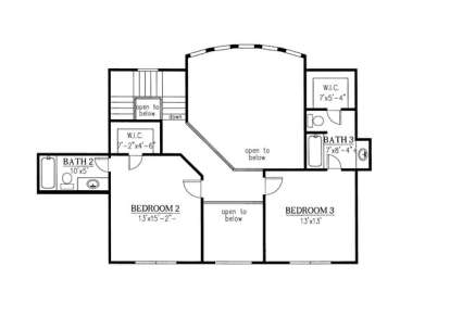 Floorplan 3 for House Plan #286-00014