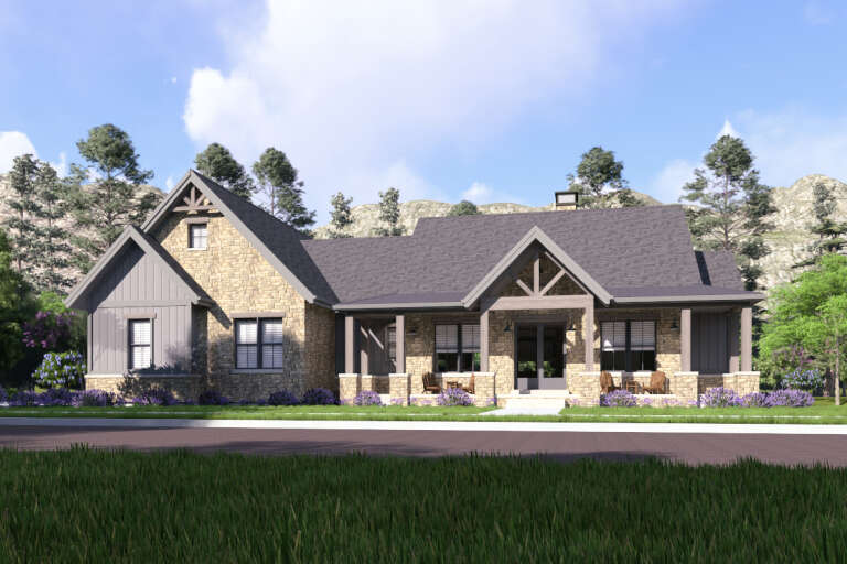 House Plan House Plan #34710 Front Elevation