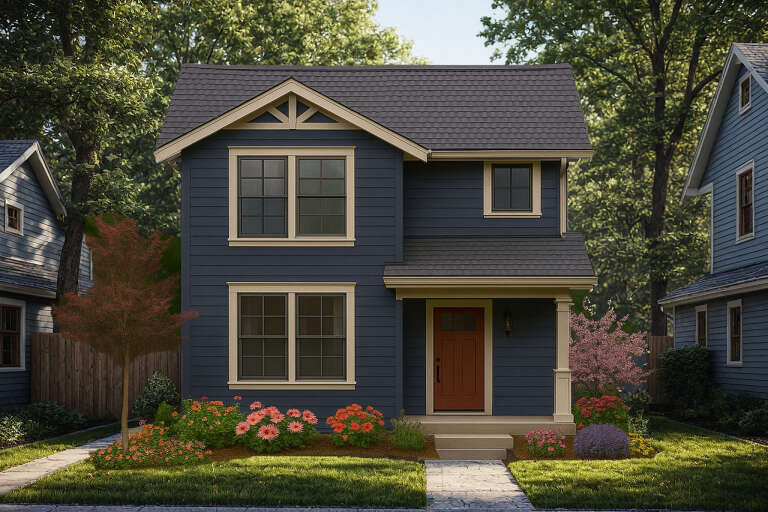 House Plan House Plan #34712 Front Elevation