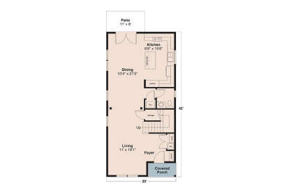 Main Floor  for House Plan #035-01212