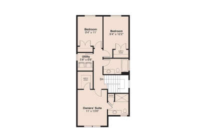 Second Floor for House Plan #035-01212