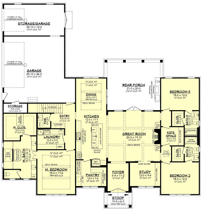 House Plan House Plan #34713 Drawing 1