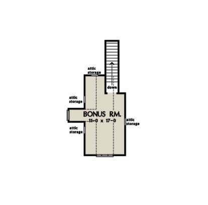 Second Floor for House Plan #2865-00435