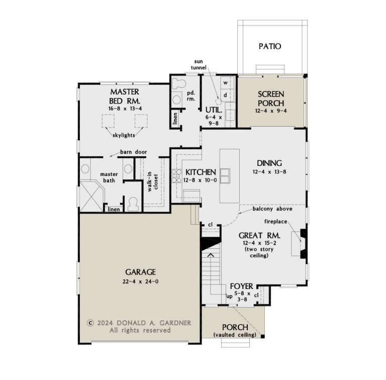 House Plan House Plan #34720 Drawing 1