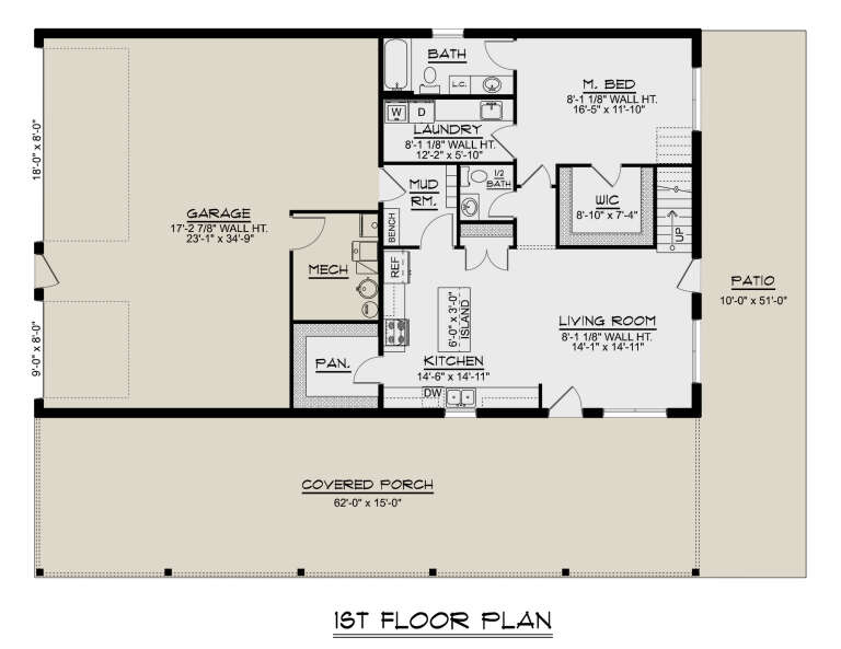 House Plan House Plan #34721 Drawing 1