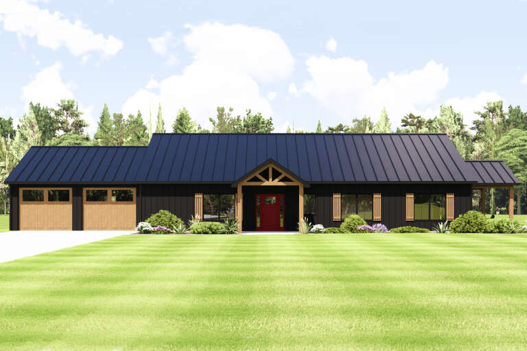 House Plan House Plan #34722 Front Elevation 