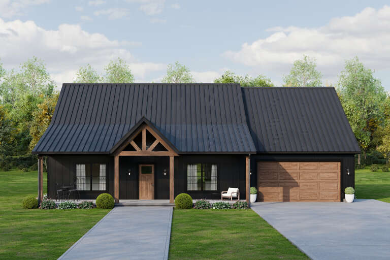 House Plan House Plan #34724 Front Elevation 