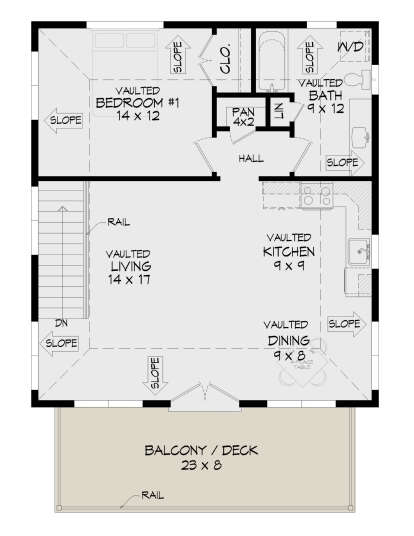 Second Floor for House Plan #940-01387