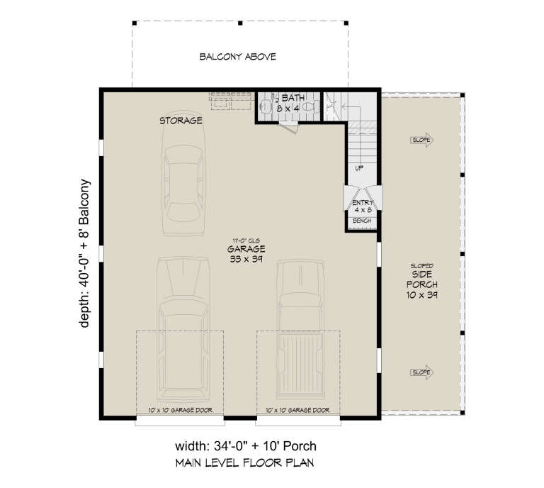 House Plan House Plan #34727 Drawing 1
