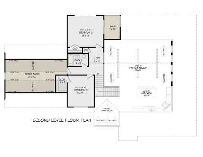 Second Floor for House Plan #940-01392