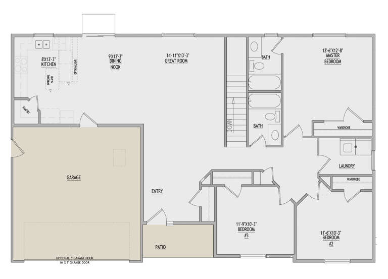 House Plan House Plan #34736 Drawing 1