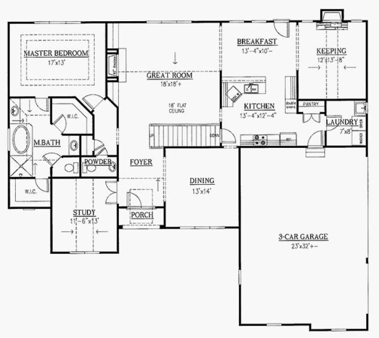 House Plan House Plan #3474 Drawing 1