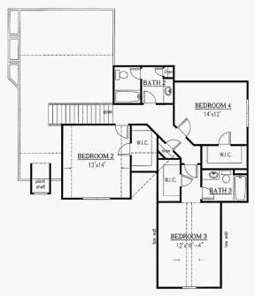 Floorplan 2 for House Plan #286-00017