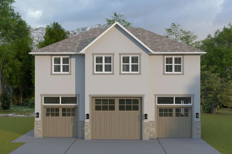 House Plan House Plan #34745 Front Elevation 