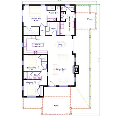 Main Floor  for House Plan #8816-00010