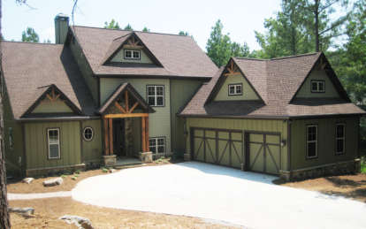 Mountain House Plan #286-00018 Elevation Photo