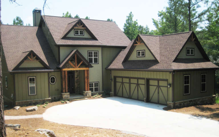 Mountain House Plan #286-00018 Elevation Photo