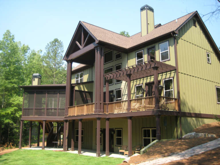 Mountain House Plan #286-00018 Elevation Photo