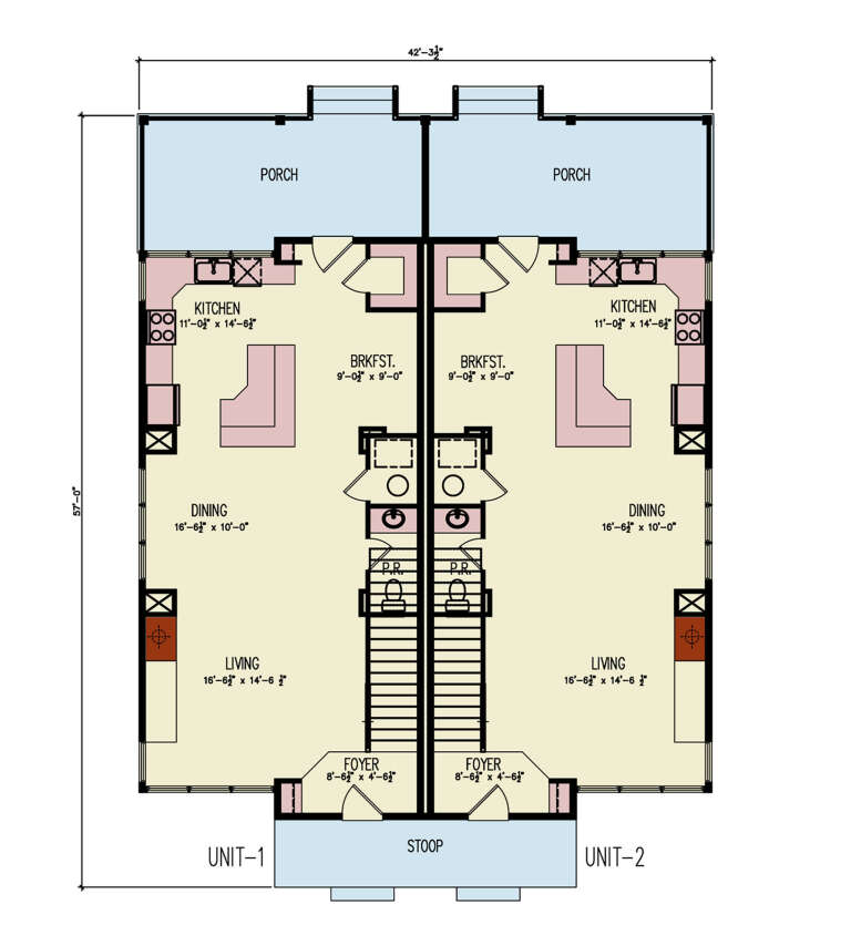 House Plan House Plan #34751 Drawing 1